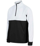 Finden + Hales 1/4 Zip Tracksuit Top | Black/White thumbnail 4