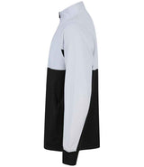 Finden + Hales 1/4 Zip Tracksuit Top | Black/White thumbnail 3