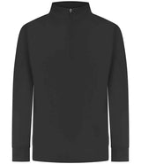 Finden + Hales 1/4 Zip Tracksuit Top | Black thumbnail 1