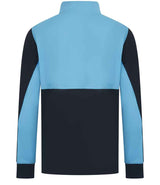Finden + Hales 1/4 Zip Tracksuit Top | Navy/Sky blue thumbnail 2