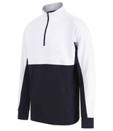 Finden + Hales 1/4 Zip Tracksuit Top | Navy/White thumbnail 4