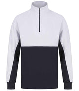 Finden + Hales 1/4 Zip Tracksuit Top | Navy/White thumbnail 1