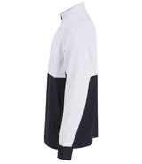 Finden + Hales 1/4 Zip Tracksuit Top | Navy/White thumbnail 3