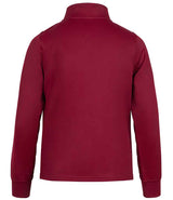 Finden + Hales Kids 1/4 Zip Tracksuit Top | Burgundy/Burgundy thumbnail 4