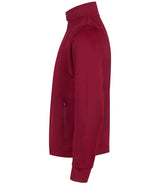 Finden + Hales Kids 1/4 Zip Tracksuit Top | Burgundy/Burgundy thumbnail 5