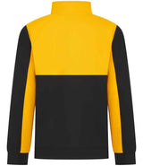 Finden + Hales Kids 1/4 Zip Tracksuit Top | Black/Gold thumbnail 4