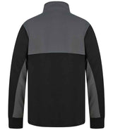 Finden + Hales Kids 1/4 Zip Tracksuit Top | Black/Gunmetal thumbnail 2