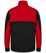 Finden + Hales Kids 1/4 Zip Tracksuit Top | Black/Red thumbnail 2