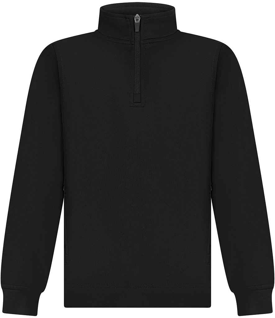 Finden + Hales Kids 1/4 Zip Tracksuit Top | Black