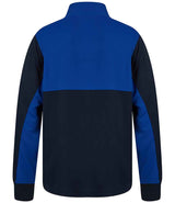 Finden + Hales Kids 1/4 Zip Tracksuit Top | Navy/Royal Blue thumbnail 2