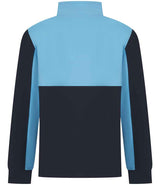 Finden + Hales Kids 1/4 Zip Tracksuit Top | Navy/Sky blue thumbnail 3