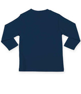 Larkwood Baby/Toddler Long Sleeve T-Shirt | Navy thumbnail 2