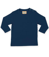 Larkwood Baby/Toddler Long Sleeve T-Shirt | Navy thumbnail 1