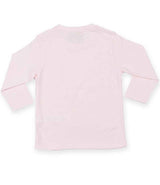 Larkwood Baby/Toddler Long Sleeve T-Shirt | Pale Pink thumbnail 2