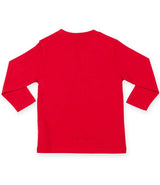 Larkwood Baby/Toddler Long Sleeve T-Shirt | Red thumbnail 2