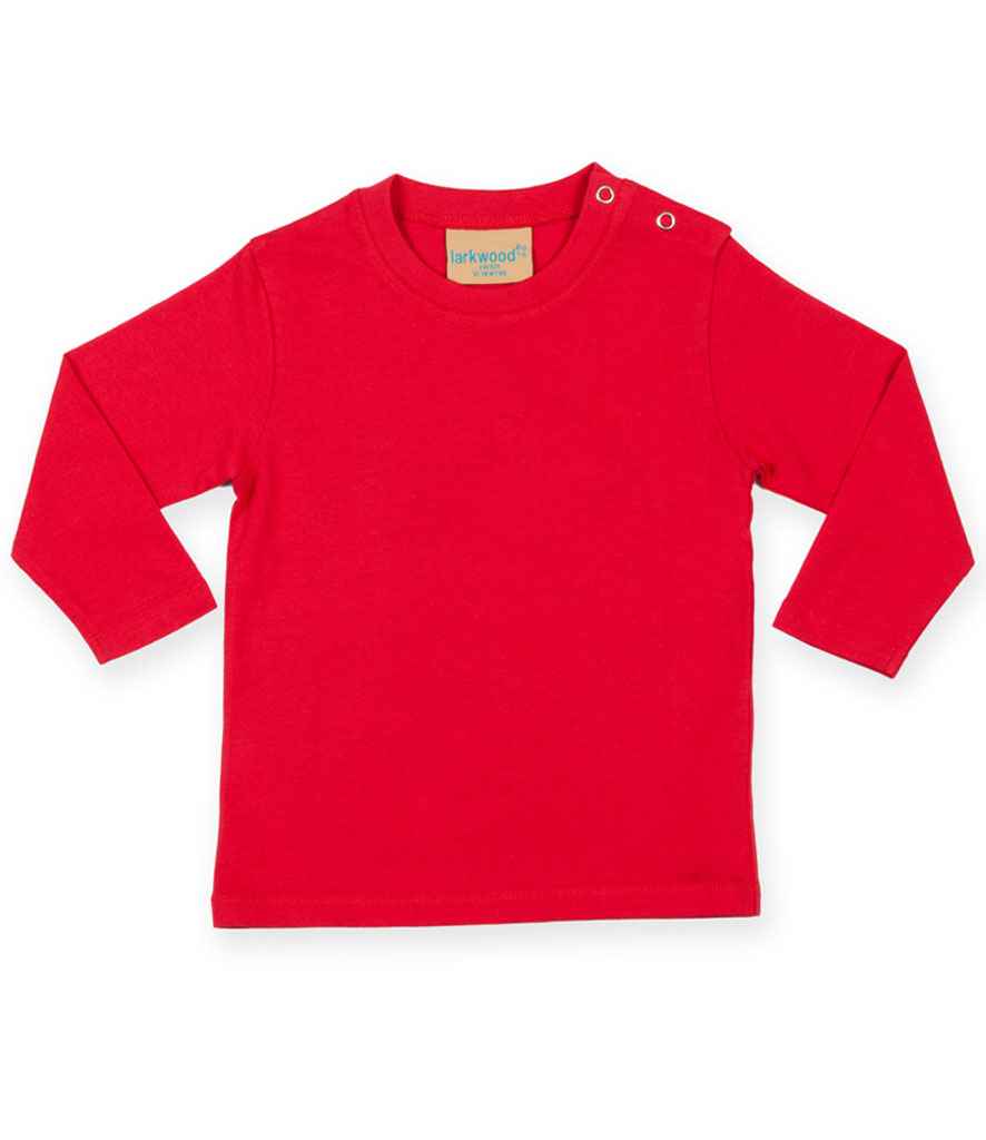 Larkwood Baby/Toddler Long Sleeve T-Shirt | Red