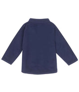Larkwood Kids 1/2 Zip Lightweight Fleece | Navy thumbnail 2
