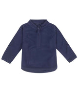 Larkwood Kids 1/2 Zip Lightweight Fleece | Navy thumbnail 1