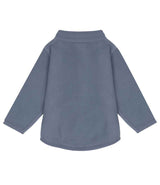 Larkwood Kids 1/2 Zip Lightweight Fleece | Stone Blue thumbnail 4