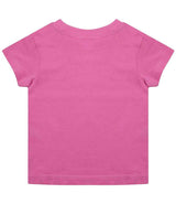 Larkwood Baby/Toddler Organic T-Shirt | Bright Pink thumbnail 3