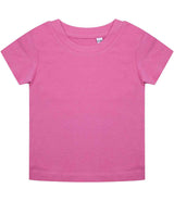 Larkwood Baby/Toddler Organic T-Shirt | Bright Pink thumbnail 2