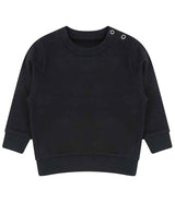 Larkwood Kids Sustainable Sweatshirt | Black thumbnail 1