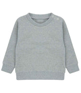 Larkwood Kids Sustainable Sweatshirt | Heather Grey thumbnail 1