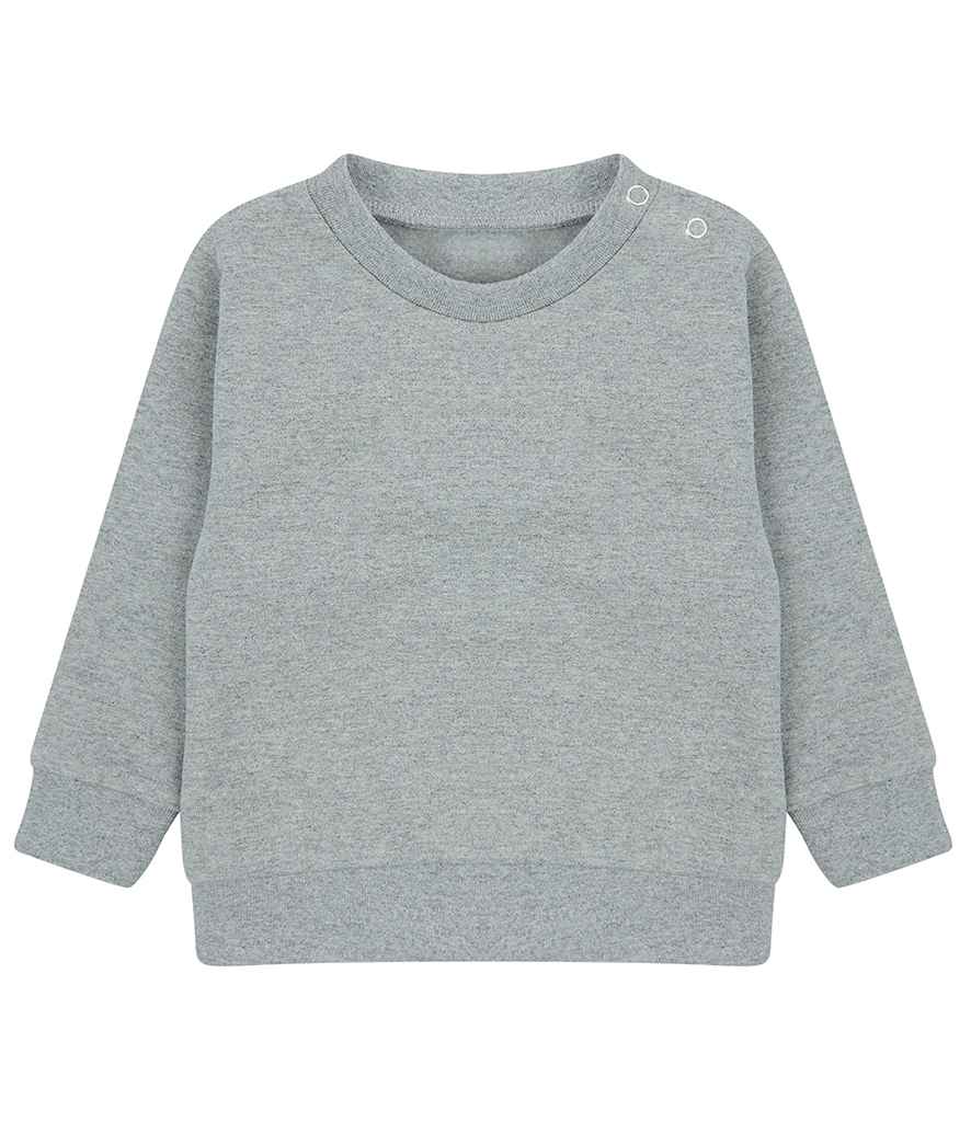 Larkwood Kids Sustainable Sweatshirt | Heather Grey