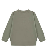 Larkwood Kids Sustainable Sweatshirt | Khaki thumbnail 2