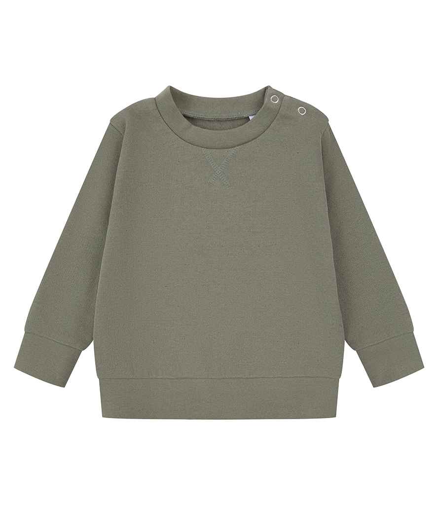 Larkwood Kids Sustainable Sweatshirt | Khaki