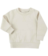 Larkwood Kids Sustainable Sweatshirt | Light Stone thumbnail 3