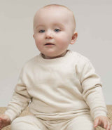 Larkwood Kids Sustainable Sweatshirt | Light Stone thumbnail 2