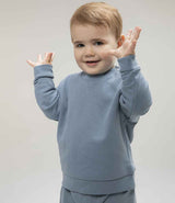 Larkwood Kids Sustainable Sweatshirt | Stone Blue thumbnail 2