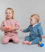 Larkwood Kids Sustainable Sweatshirt | Soft Pink thumbnail 2