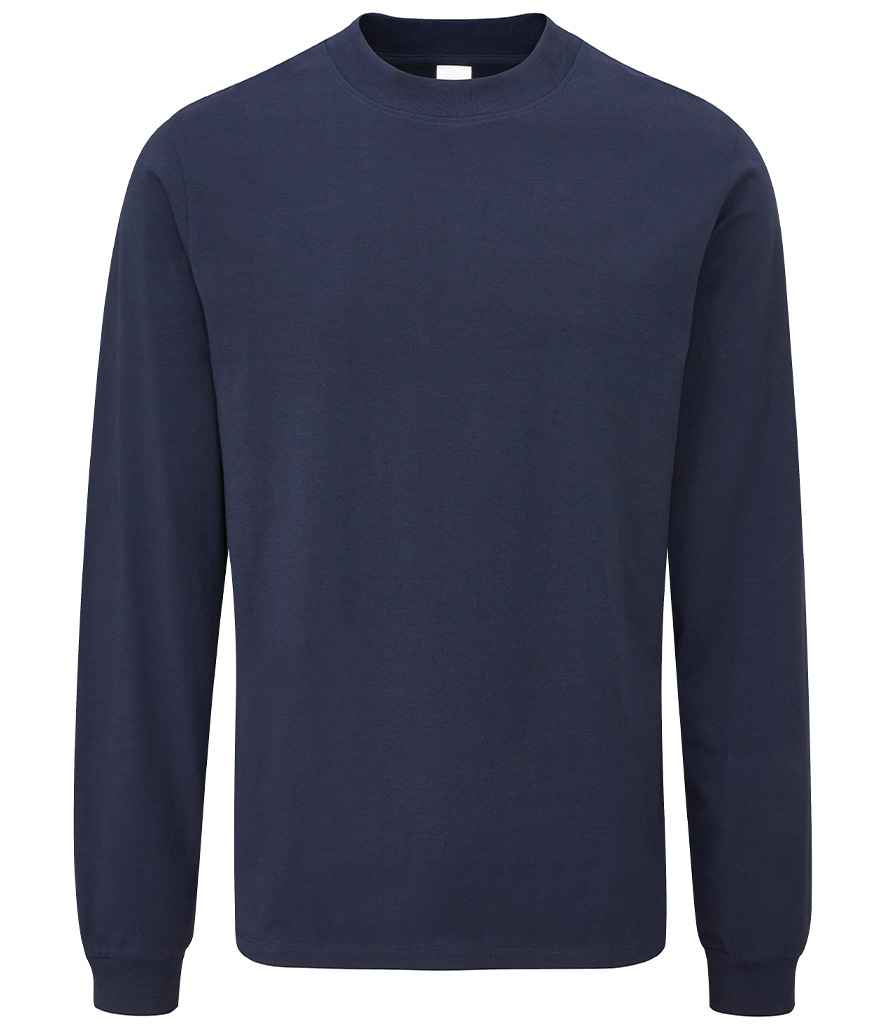 Mantis Unisex Essential Heavy Long Sleeve T-Shirt | Navy