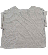 Mantis Ladies Organic Cropped T-Shirt | Heather Marl thumbnail 2