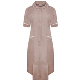 Ladies Dress with Round Collar thumbnail 1