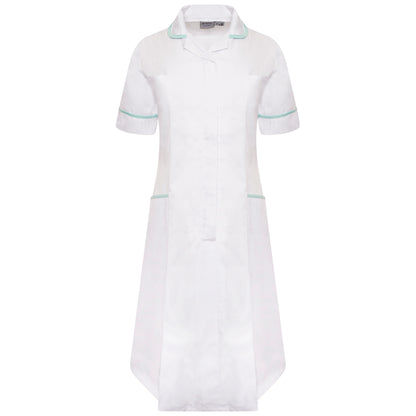 Ladies Dress with Round Collar