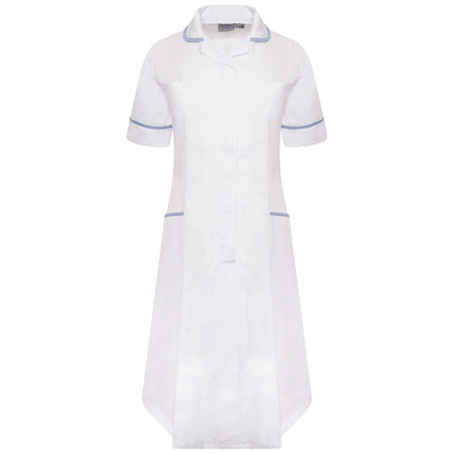 Ladies Dress with Round Collar