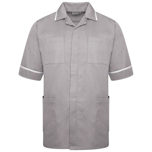 Male Tunic - Grey/White Trim - 40