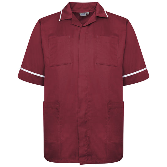 Male Tunic - Maroon/White Trim - 54