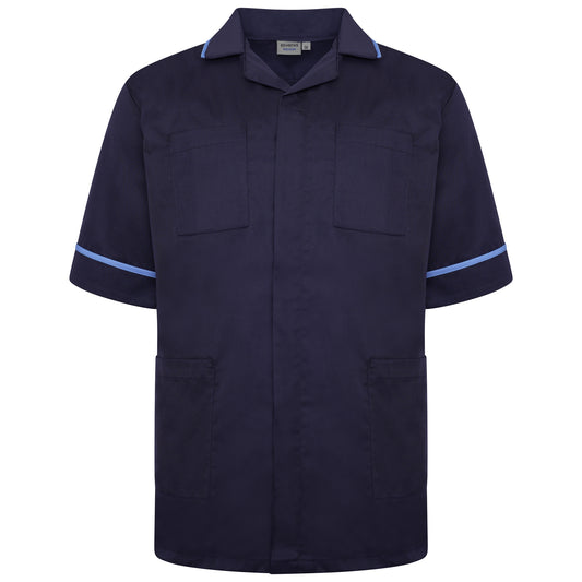 Male Tunic - Navy/Hospital Blue Trim - 54