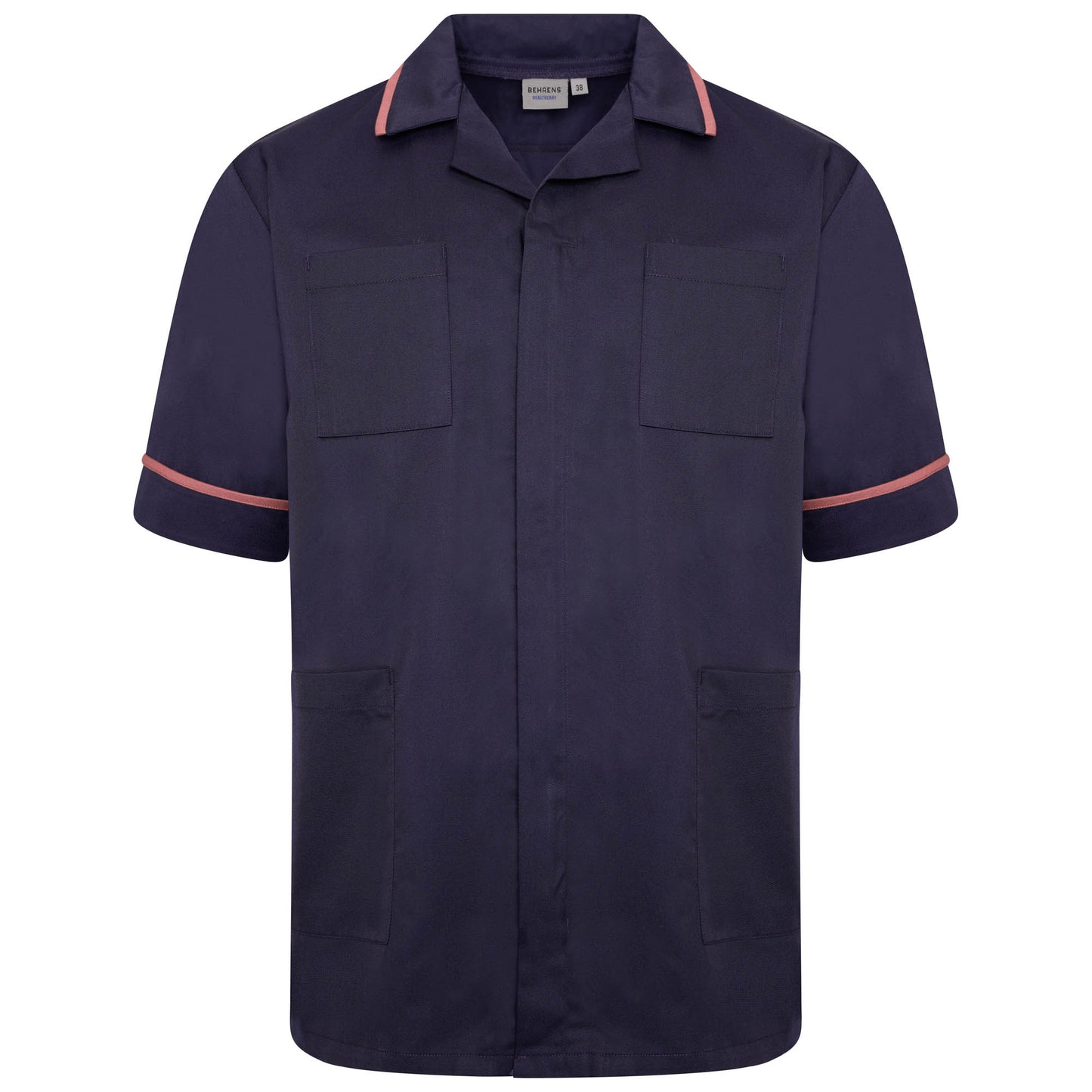 Male Tunic - Navy/Red Trim - 40