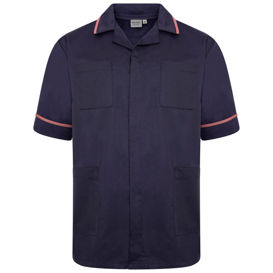 Male Tunic - Navy/Red Trim - 40