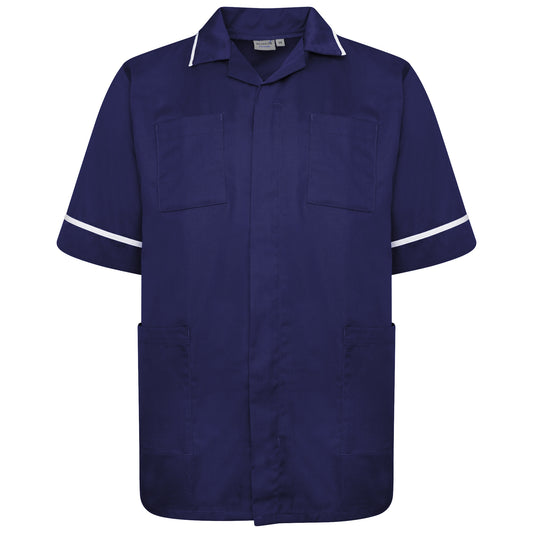 Male Tunic - Navy/White Trim - 42