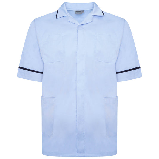 Male Tunic - Sky/Navy Trim - 50