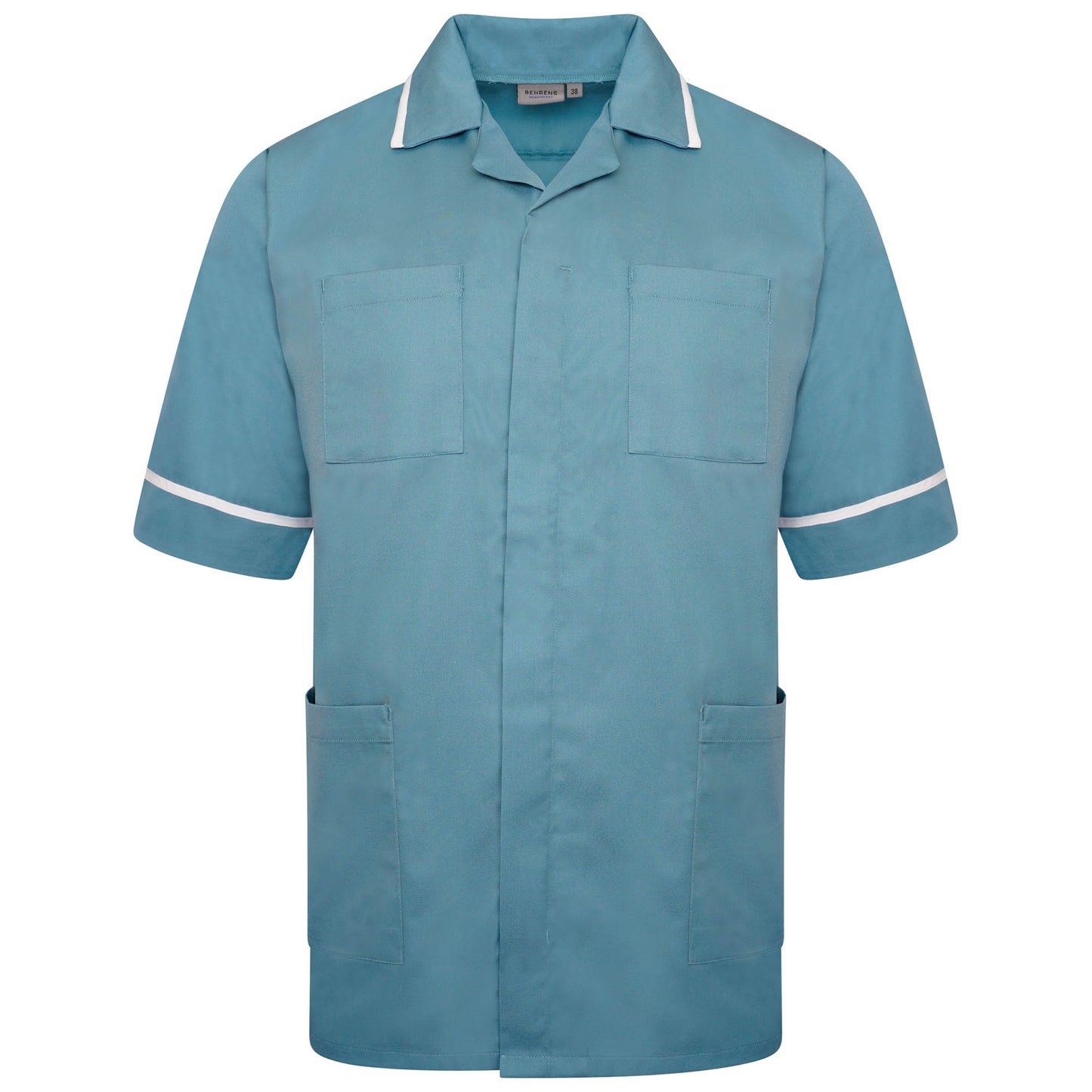 Male Tunic - Teal/White Trim - 48