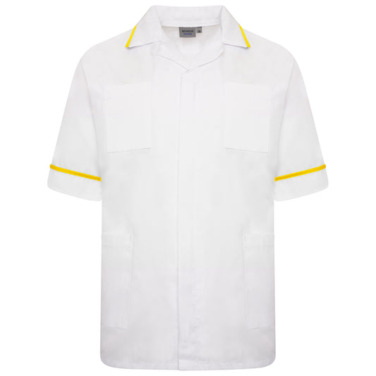 Male Tunic - White/Yellow Trim - 48