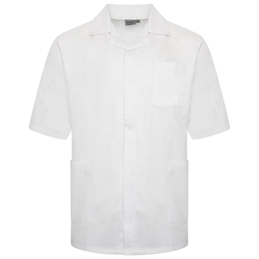 Male Tunic with Epaulette Loops - White - 50