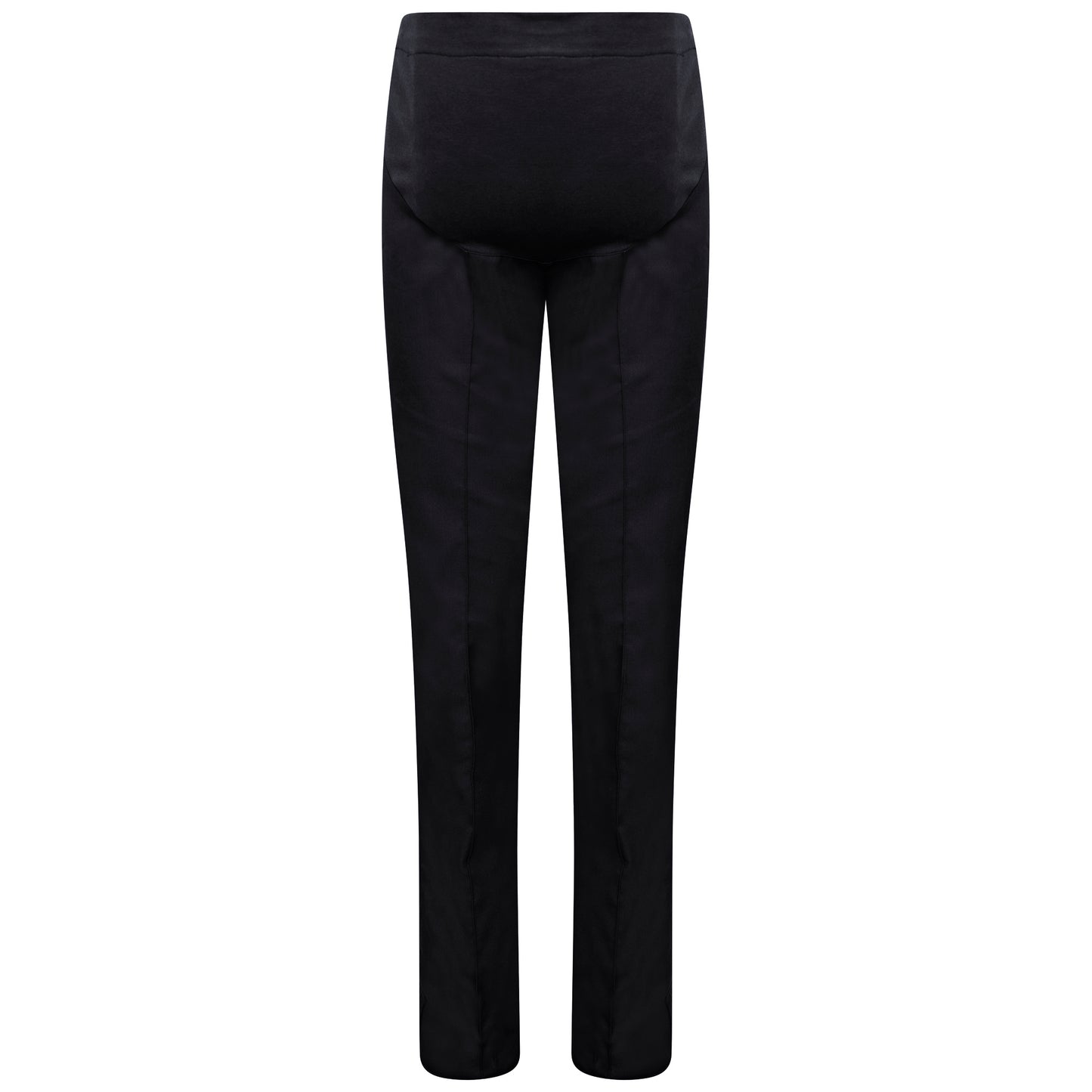 Maternity Trousers - Black - 8 - Unhemmed